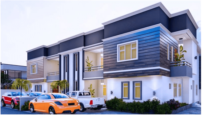4 Bed Semi-Detached House With BQ, Lekki Scheme 2